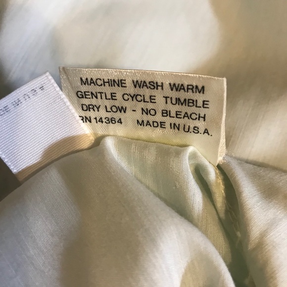 Vintage Bed Jacket Light Powder Blue with Lace - Picture 7 of 11